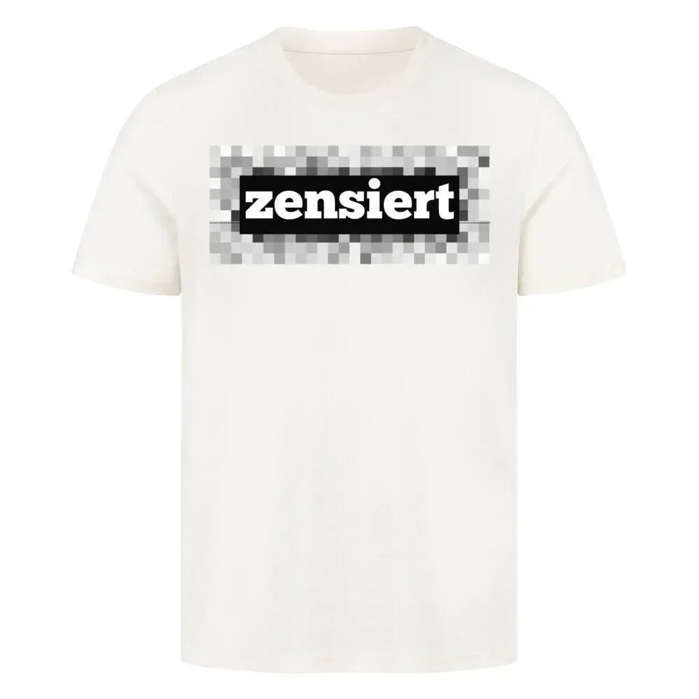 T-Shirt - "zensiert" - T-Shirt - flyliving