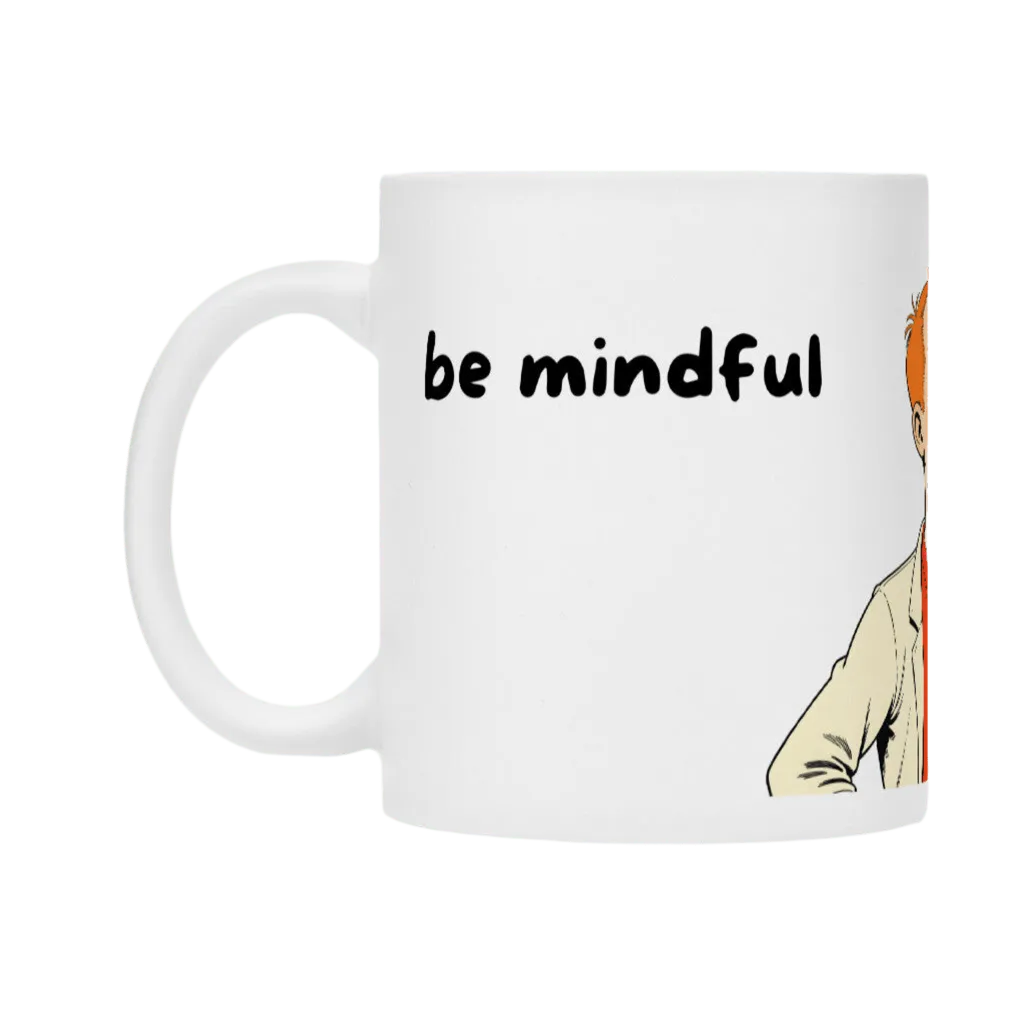 Tasse "be mindful" - Mug - flyliving
