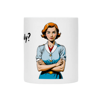 Tasse "oh, really?" - Mug - flyliving