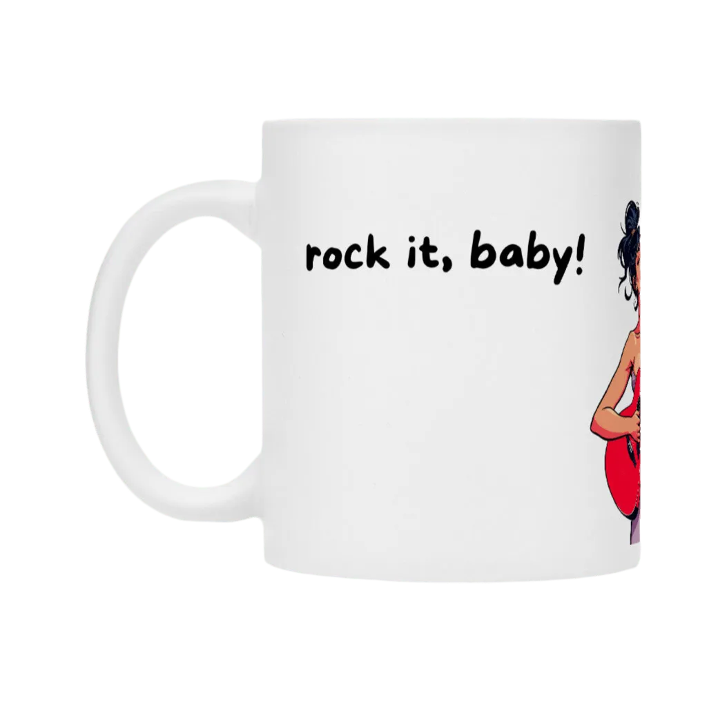 Tasse "rock it, baby" - Mug - flyliving