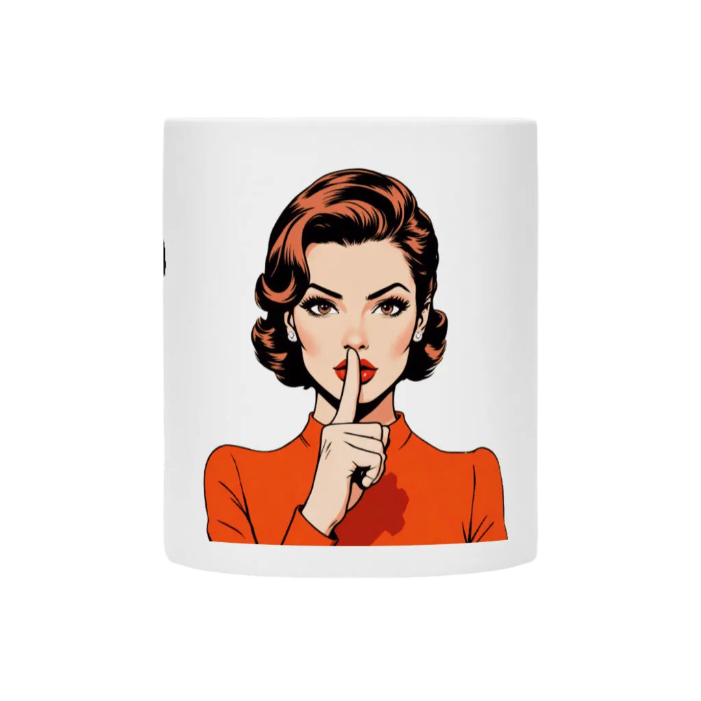 Tasse "shhh" - Mug - flyliving