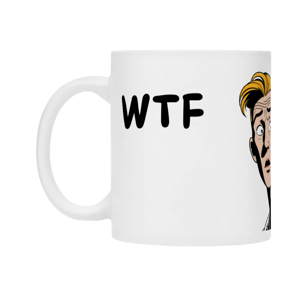Tasse "WTF" - Mug - flyliving