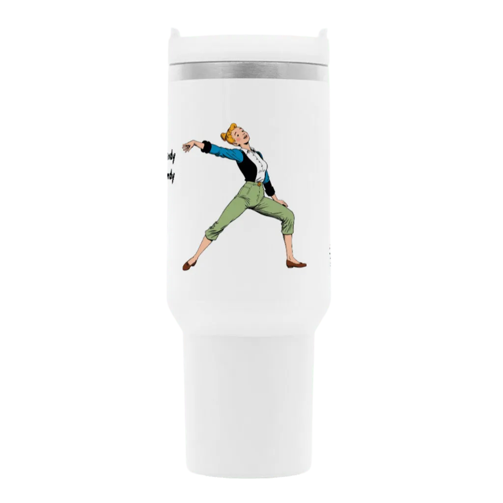 Thermobecher "better bendy than trendy" - Mug - flyliving