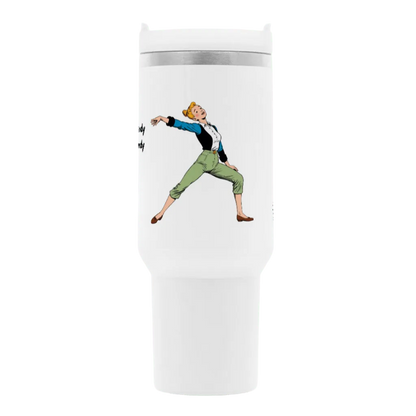 Thermobecher "better bendy than trendy" - Mug - flyliving