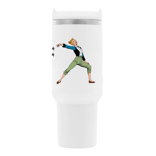 Thermobecher "better bendy than trendy" - Mug - flyliving