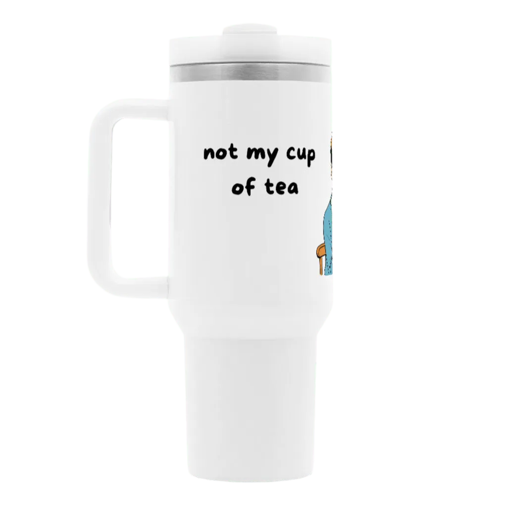 Thermobecher "not my cup of tea" - Mug - flyliving