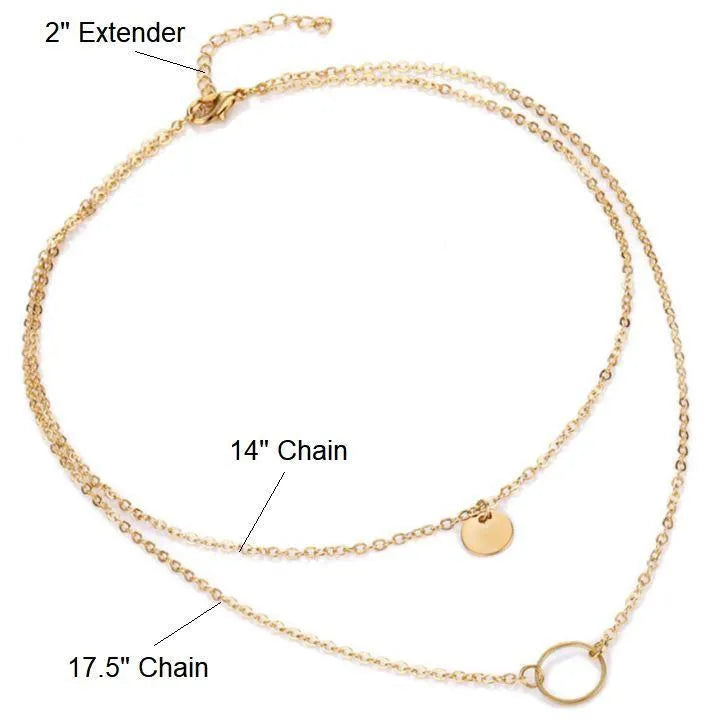 Halskette "Saskia", gold