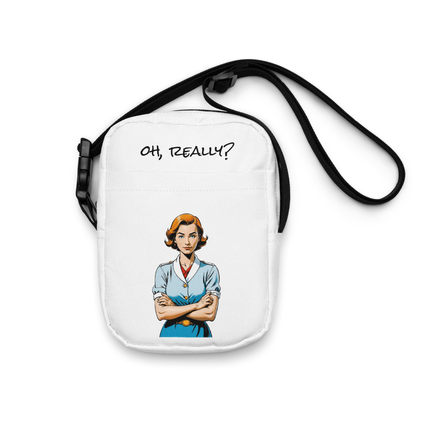 Umhängetasche "OH, REALLY?", klein und praktisch - Umhängetasche - flyliving