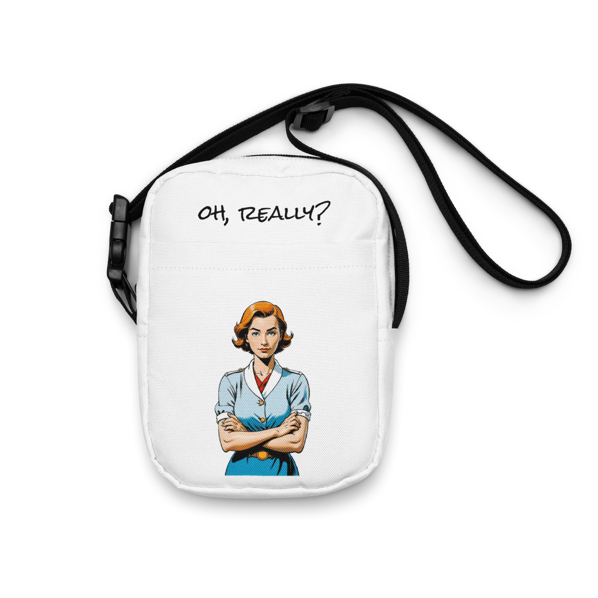 Umhängetasche "OH, REALLY?", klein und praktisch - Umhängetasche - flyliving