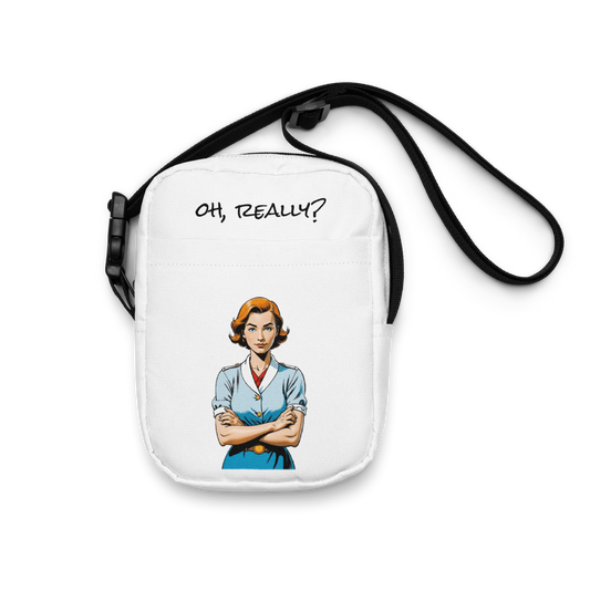 Umhängetasche "OH, REALLY?", klein und praktisch - Umhängetasche - flyliving