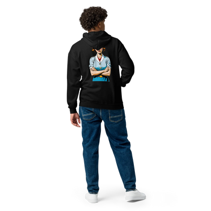 Hoodie-Jacke "Oh, really?"