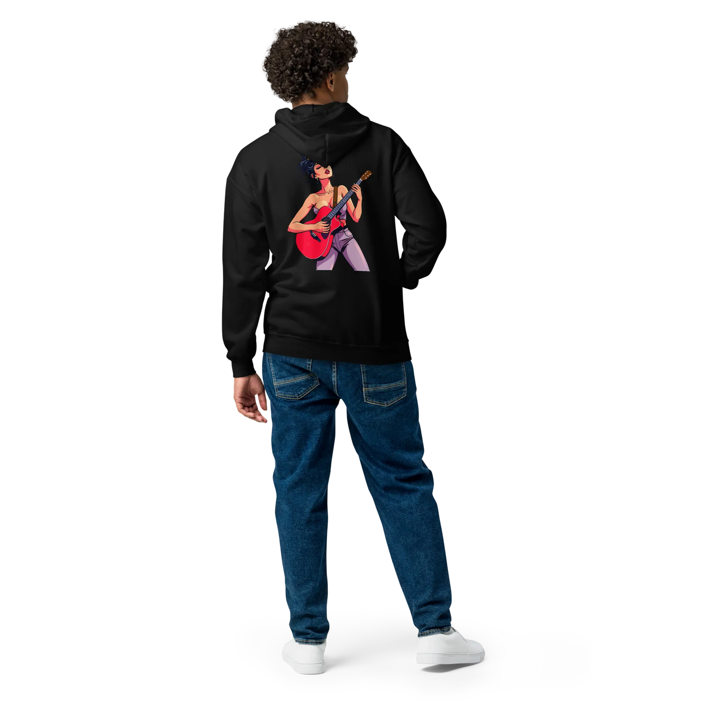 Hoodie-Jacke "rock it, baby!"