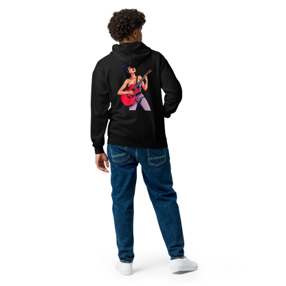 Hoodie-Jacke "rock it, baby!"