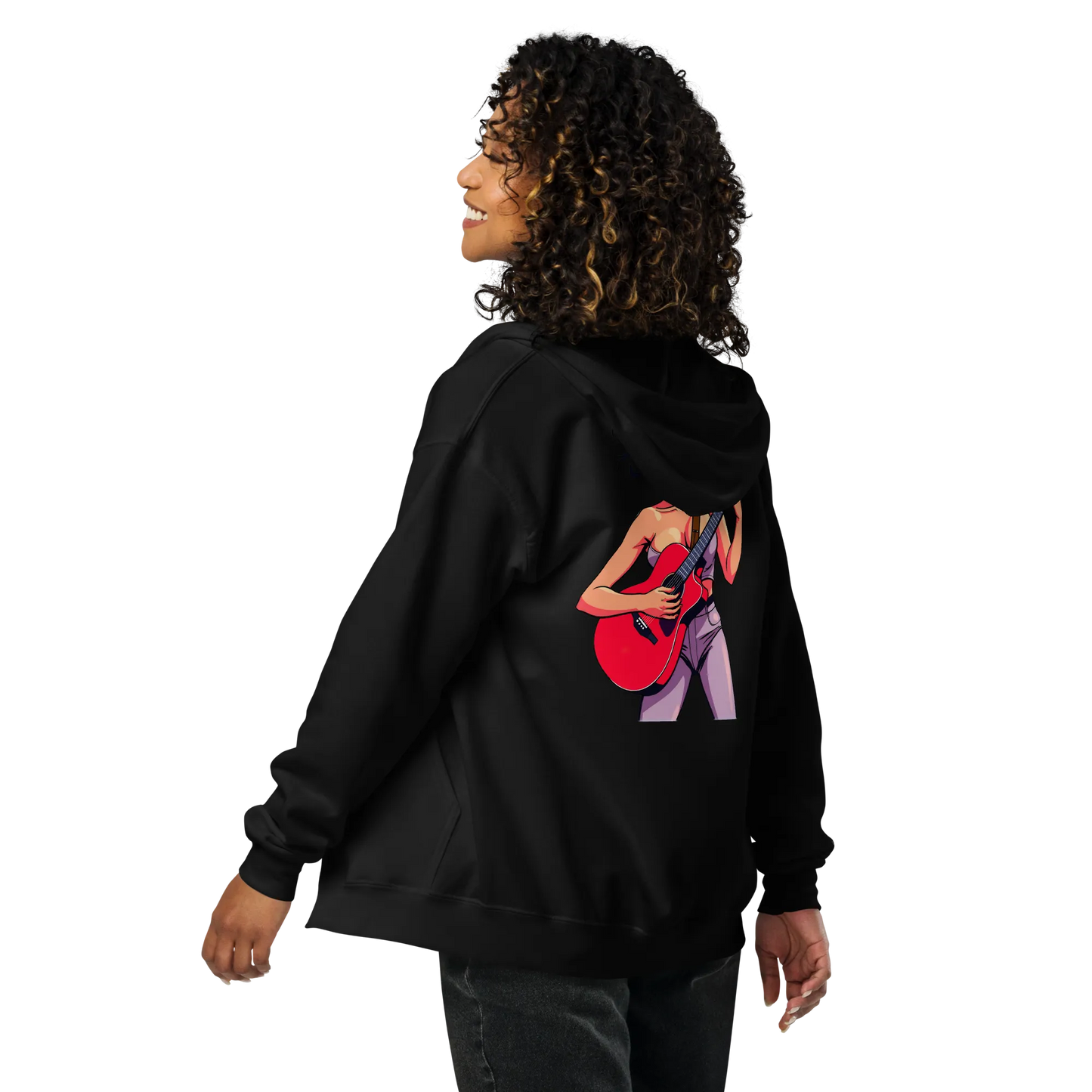 Hoodie-Jacke "rock it, baby!"