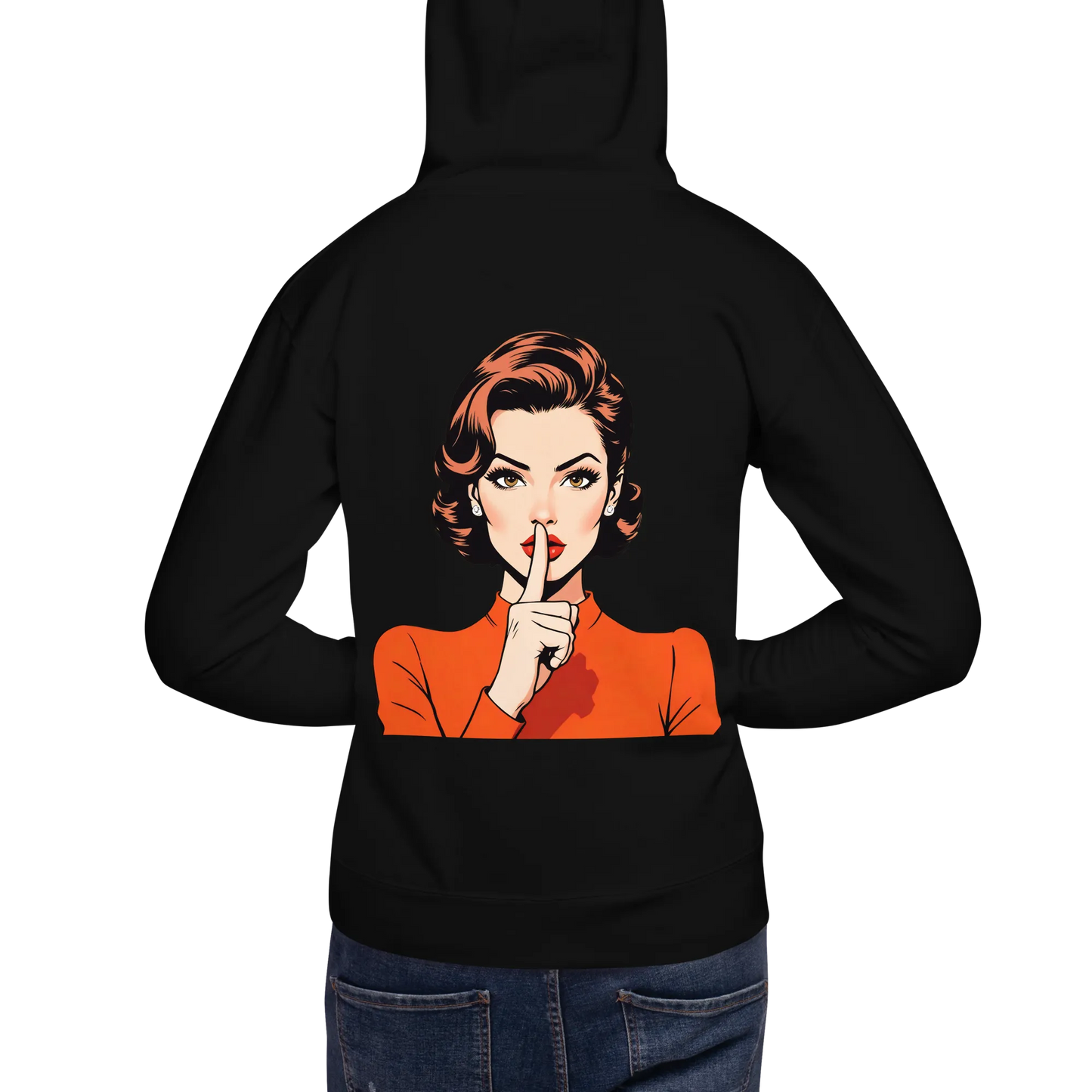Hoodie "shhh"