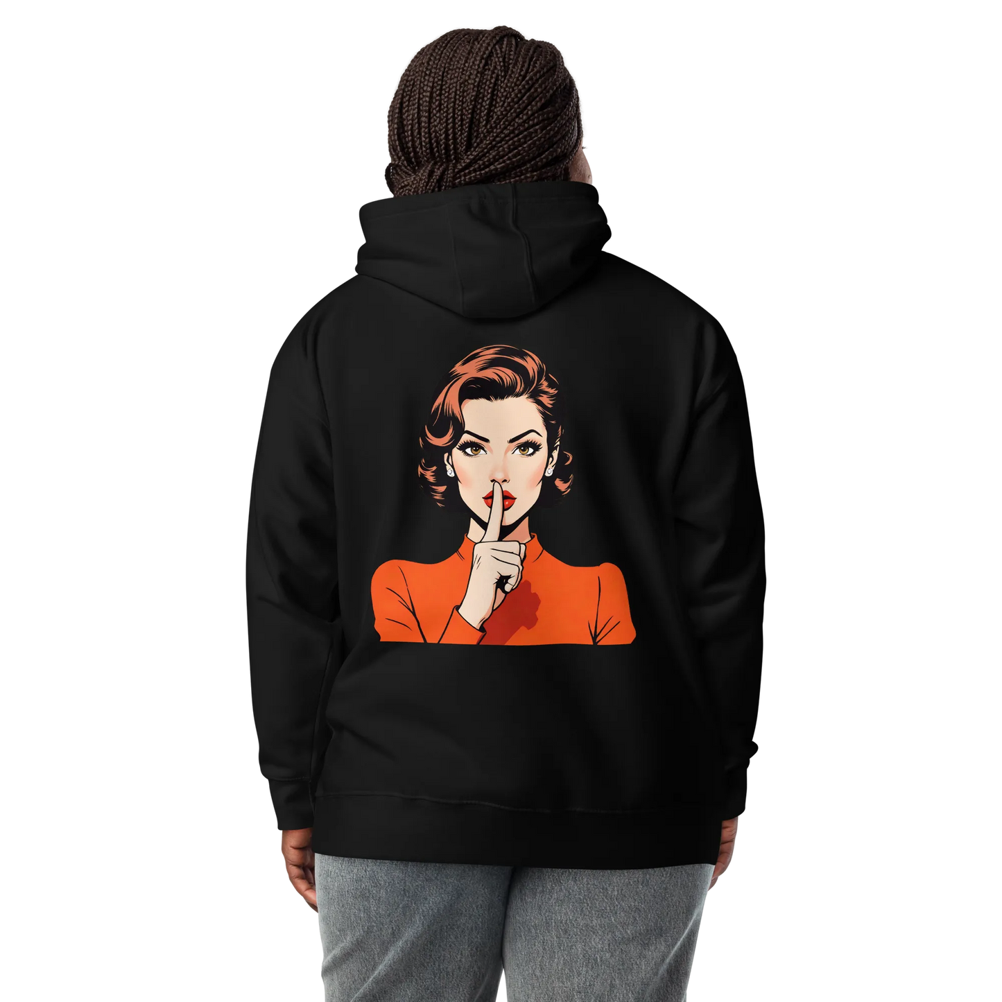 Hoodie "shhh"