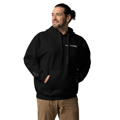 Hoodie "rock it, baby!"