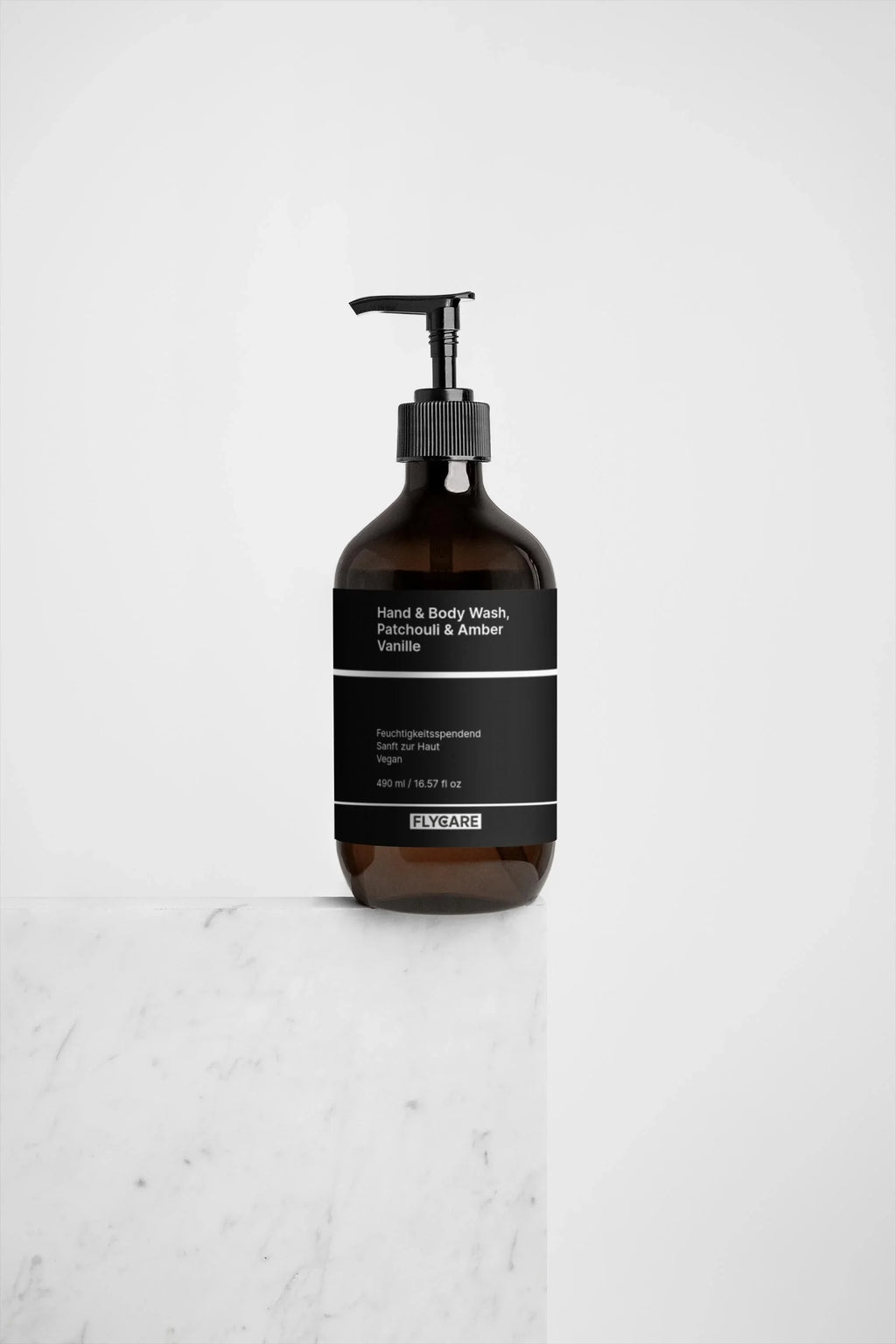 Hand & Body Wash, Patchouli & Amber Vanille von flycare