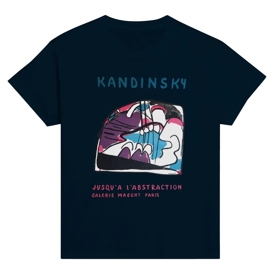 T-Shirt Wassily Kandinsky - Jusqu'a l'Abstraction, 1960
