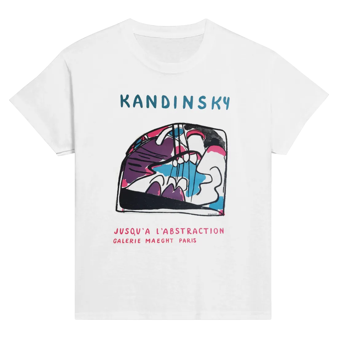 T-Shirt Wassily Kandinsky - Jusqu'a l'Abstraction, 1960