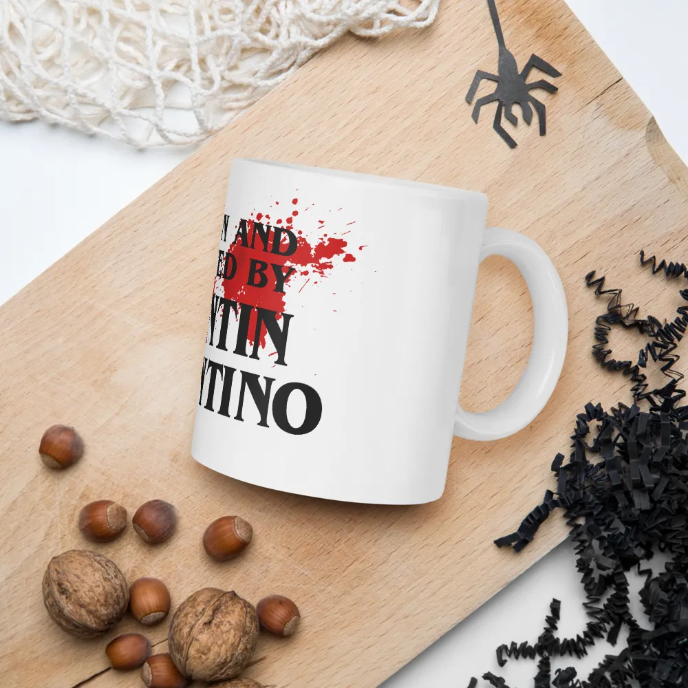 Tasse "Written and Directed by Quentin Tarantino"