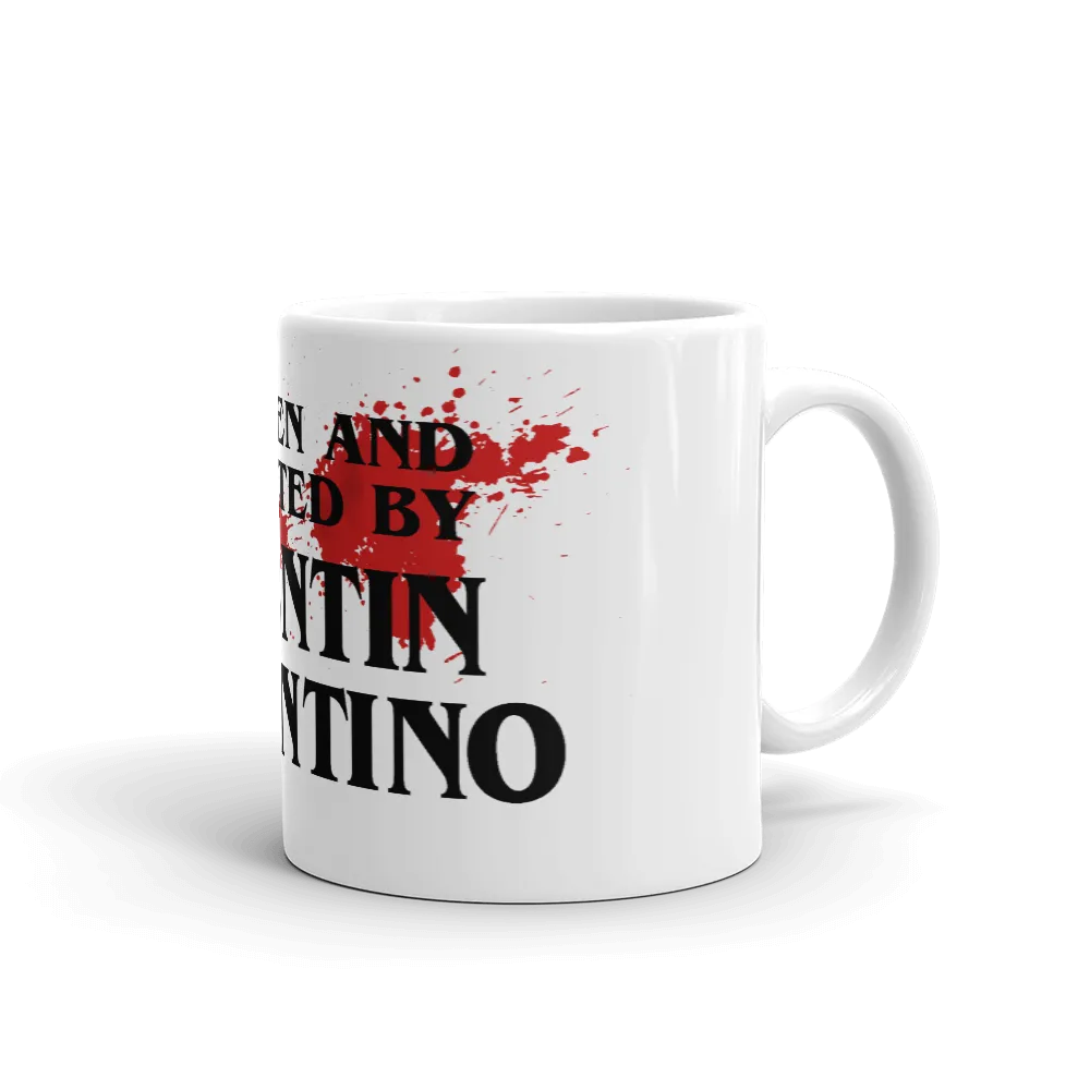 Tasse "Written and Directed by Quentin Tarantino"
