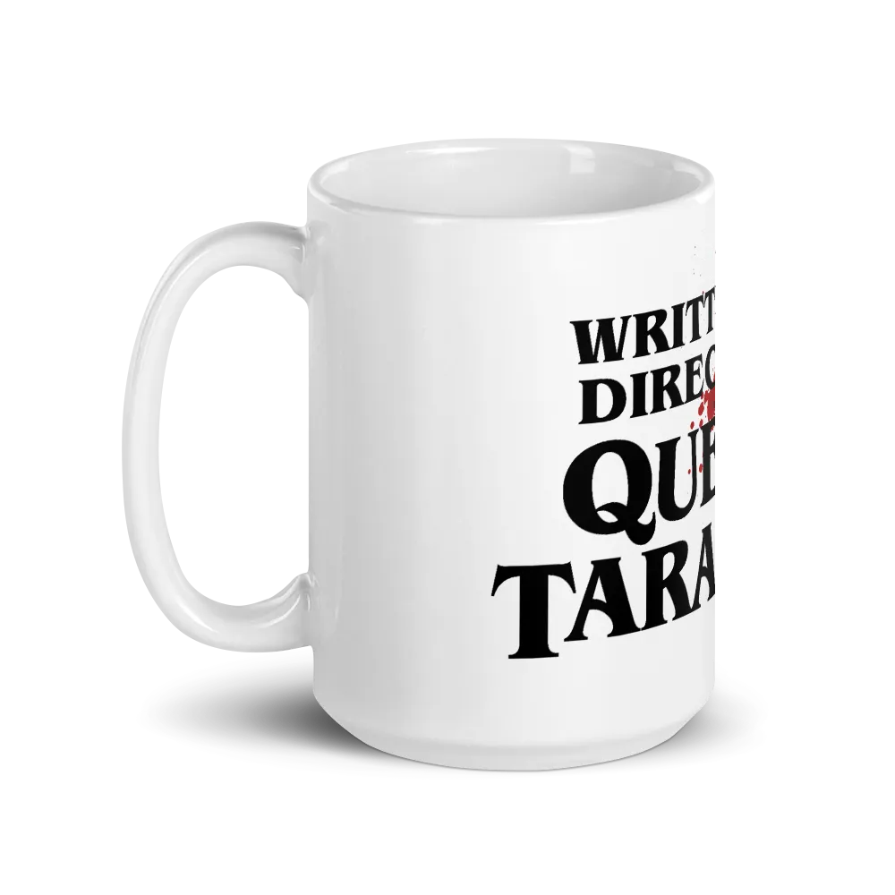Tasse "Written and Directed by Quentin Tarantino"