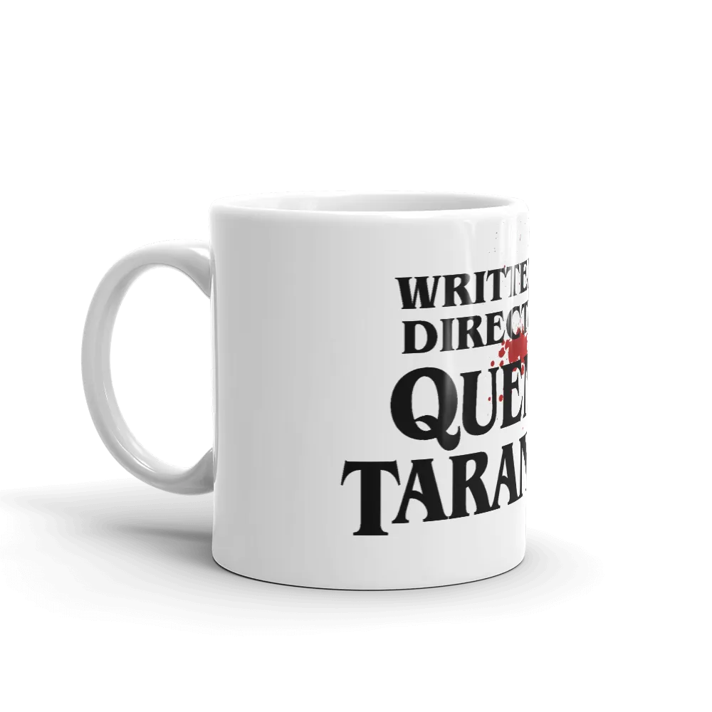Tasse "Written and Directed by Quentin Tarantino"